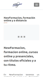 Mobile Screenshot of newformacion.com